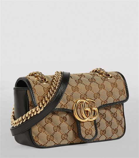 gucci purse 0973628|GG Marmont small shoulder bag in blue tweed .